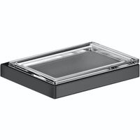 Мыльница Keuco Edition 11 11155 139000 Хром черный шлифованный — фото 1, Мыльницы