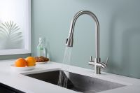 Товар: Смеситель для кухни Paulmark Lange La214212-NI Никель - фото 2 Смеситель для кухни Paulmark Lange La214212-NI Никель — фото 2, Смесители