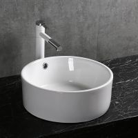 Раковина-чаша Ceruttispa 42 CR7022 9859 Белая — фото 3, Раковины накладные