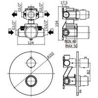 Товар: Смеситель для душа Paffoni Light LIQ018HGSP с термостатом Золото медовое брашированное - фото 2 Смеситель для душа Paffoni Light LIQ018HGSP с термостатом Золото медовое брашированное — фото 2, Смеситель для душа
