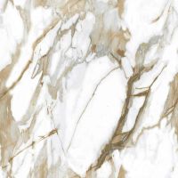 Керамогранит Ceradim Calacatta Fairy Gold бежевый полированный 60х60 см — фото 8, Керамогранит