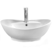 Раковина SantiLine 59 SL-1022 Белая — фото 1, Раковины накладные