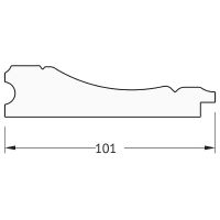Зеркало Evoform Exclusive 89х59 BY 3422 с фацетом в багетной раме - Вензель бронзовый 101 мм — фото 6, Мебель для ванной
