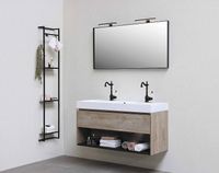 Смеситель для раковины GPD Retro Colored MTL180-S Черный матовый — фото 7, Смесители