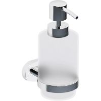 Дозатор для жидкого мыла Rav Slezak Yukon YUA0303CB Хром Белый — фото 1, Дозаторы