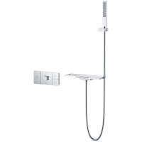 Смеситель для ванны Vincea Futura VSFW-2F110TCH с термостатом Хром — фото 1, Смеситель для ванны