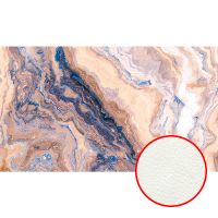 Фреска Ortograf Misto 34016 Фактура флок FLK Флизелин (4,7*2,7) Коричневый/Синий, Абстракция — фото 1, Фрески