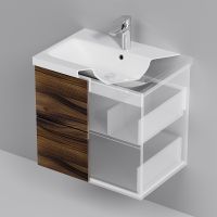 Товар: Тумба под раковину AM.PM Gem 60 M90FHX0602HF подвесная Орех - фото 6 Тумба под раковину AM.PM Gem 60 M90FHX0602HF подвесная Орех — фото 6, Мебель для ванной