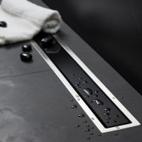 Товар: Душевой лоток Pestan Confluo Premium Line 950 Black Glass 13000351 с двухсторонней решеткой Хром матовый Черный глянецевый - фото 7 Душевой лоток Pestan Confluo Premium Line 950 Black Glass 13000351 с двухсторонней решеткой Хром матовый Черный глянецевый — фото 7, Душевые лотки