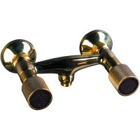 Смеситель для душа Boheme Royal Cristal 294-Royal/CRST black Золото — фото 1, Смесители