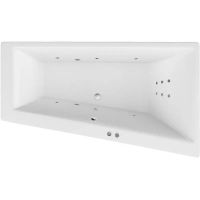 Акриловая ванна Excellent Sfera 170x100 R WAEX.SFP17.LINE.CR с гидромассажем — фото 1, Ванны