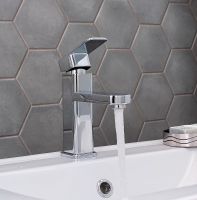 Смеситель для раковины Ростовская Мануфактура Сантехники SL144-001F Хром — фото 4, Смесители