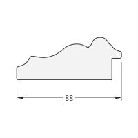 Зеркало Evoform Exclusive-G 158х76 BY 4277 с гравировкой в багетной раме - Римская бронза 88 мм — фото 6, Мебель для ванной