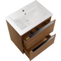 Тумба под раковину WellWant Rovero 60 WWTRN0611EB подвесная Дуб — фото 3, Мебель для ванной