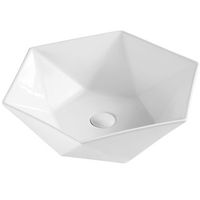 Раковина-чаша WeltWasser Elbach 1140 45 10000003837 Белый глянец — фото 1, Раковины накладные