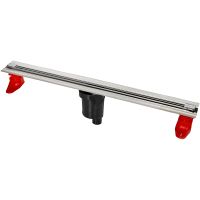 Душевой лоток Berges Super Slim 800 091054 с решеткой Хром глянец — фото 1, Душевые лотки