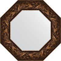 Товар: Зеркало Evoform Octagon 59х59 BY 3835 в багетной раме - Византия бронза 99 мм - фото 1 Зеркало Evoform Octagon 59х59 BY 3835 в багетной раме - Византия бронза 99 мм — фото 1, Мебель для ванной