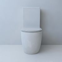 Товар: Унитаз компакт beWash Lusso BKBWR004620 Белый глянец с бачком и сиденьем Микролифт - фото 5 Унитаз компакт beWash Lusso BKBWR004620 Белый глянец с бачком и сиденьем Микролифт — фото 5, Унитазы