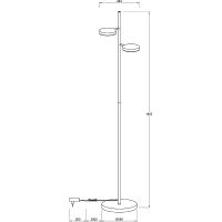 Торшер Maytoni Modern Fad MOD070FL-L12W3K Белый — фото 4, Торшеры