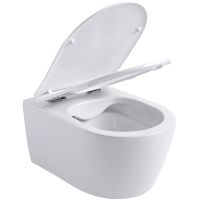 Товар: Унитаз Aquanet Smart W Rimless 276395 подвесной с сиденьем Микролифт - фото 5 Унитаз Aquanet Smart W Rimless 276395 подвесной с сиденьем Микролифт — фото 5, Подвесные унитазы