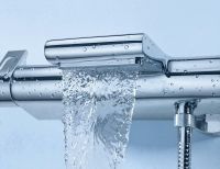 Смеситель для ванны Grohe Grohtherm 2000 34174001 с термостатом Хром — фото 7, Смеситель для ванны