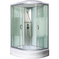 Душевая кабина Мономах 90x80x24 МЗ L 10000005817 без гидромассажа — фото 1, Душевые кабины