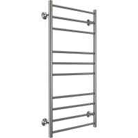 Водяной полотенцесушитель Terminus Аврора П10 500x1000 4670078543899 Хром, нижнее подключение, G 1/2" ВР — фото 1, Водяные полотенцесушители