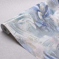 Обои Accento Flamenco 283364 Винил на флизелине (1,06*10,05) Разноцветный, Абстракция/Цветы — фото 2, Обои для стен