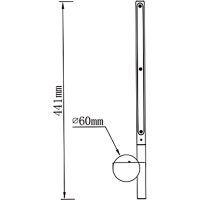 Товар: Настенный светильник Crystal Lux CLT 058W1 BL Белый - фото 3 Настенный светильник Crystal Lux CLT 058W1 BL Белый — фото 3, Светильники