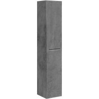 Шкаф пенал Vincea Mia 35 L VSC-2M170BT-L подвесной Beton — фото 1, Пеналы для ванной комнаты