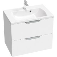 Тумба под раковину Ravak SD Classic II 70 X000001479 подвесная Белая Серая — фото 1, Тумбы под раковину