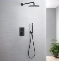 Товар: Душевая система Aquatek Оберон AQ1272MB Черная матовая - фото 2 Душевая система Aquatek Оберон AQ1272MB Черная матовая — фото 2, Душевое оборудование. Душевая программа