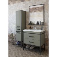 Зеркало Sanflor Норд 80 С08104 Тауп — фото 2, Зеркала в ванную комнату