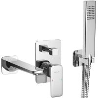 Смеситель для ванны Excellent Keria AREX.SET.2025CR Хром — фото 1, Смесители