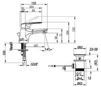 Товар: Смеситель для раковины Villeroy&Boch O.Novo Start TVW10514111061 Хром - фото 6 Смеситель для раковины Villeroy&Boch O.Novo Start TVW10514111061 Хром — фото 6, Смесители для раковины
