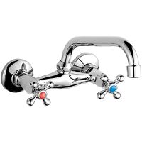 Смеситель для кухни Ростовская Мануфактура Сантехники SL71-362 Хром — фото 1, Смесители