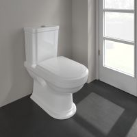 Унитаз компакт Villeroy&Boch Hommage 666210R1 без бачка и сиденья — фото 9, Напольные унитазы