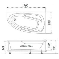 Товар: Акриловая ванна Triton 1ACReal Мадрид 170х95 L Щ0000045645 без гидромассажа - фото 7 Акриловая ванна Triton 1ACReal Мадрид 170х95 L Щ0000045645 без гидромассажа — фото 7, Ванны