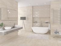 Керамический бордюр Керлайф Olimpia D 'arte Crema 31.5х62 см — фото 2, Керамическая плитка