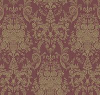 Обои Milassa Flos 8 020 Флизелин (1*10,05) Красный, Дамаск — фото 1, Обои для стен