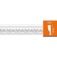 Молдинг Decomaster 98027 2400x33x14 мм — фото 1, Молдинги