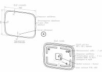 Зеркало Art&Max Forli AM-For-1000-800-DS-F с подсветкой с сенсорным выключателем — фото 4, Мебель для ванной
