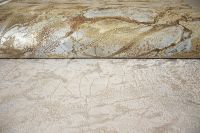 Обои Emiliana Parati Carrara 3 84622 Винил на флизелине (1,06*10,05) Зеленый/Золото/Коричневый, Мрамор — фото 3, Обои для стен