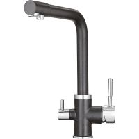 Смеситель для кухни Point PN3103B Черный Хром — фото 1, Смесители