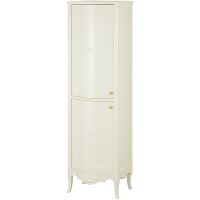 Шкаф пенал Migliore Bella 50 L 26657 Слоновая кость — фото 1, Пеналы для ванной комнаты