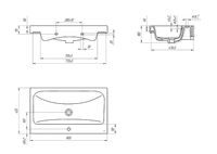 Товар: Тумба с раковиной Aquanet Палермо (Moduo) 80 273123 подвесная Белый глянец - фото 7 Тумба с раковиной Aquanet Палермо (Moduo) 80 273123 подвесная Белый глянец — фото 7, Тумбы с раковиной