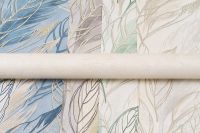 Обои Артекс Хлоя 10725-02 Винил на флизелине (1,06*10,05) Бежевый, Штукатурка — фото 5, Обои для стен