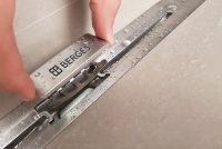 Душевой лоток Berges Simpel 600 090111 с решеткой Хром матовый — фото 2, Душевые лотки