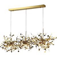 Товар: Подвесной светильник Crystal Lux Garden SP3х3 L1200 Gold Золото - фото 2 Подвесной светильник Crystal Lux Garden SP3х3 L1200 Gold Золото — фото 2, Подвесные светильники
