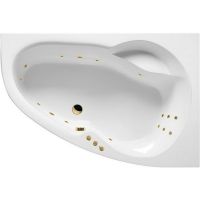 Акриловая ванна Excellent Newa 160x95 R WAEX.NEP16.SMART.GL с гидромассажем — фото 1, Ванны
